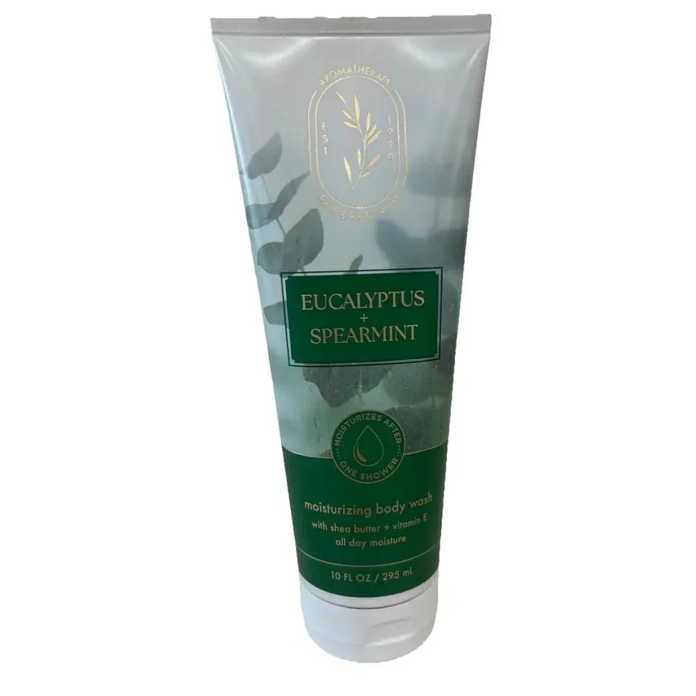 Bath‎ and Body Works Eucalyptus & Spearmint Moisturizing Body Wash 10 Fl Oz NEW